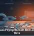 Businesses Paying Ransom Still Lose Their Data